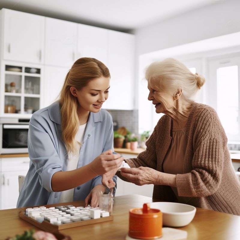 Medication Reminders in home service by AGAPE United Home Care